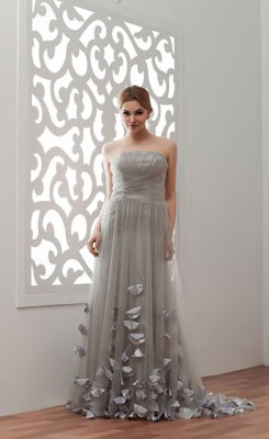 Fall bridal elegant one shoulder crystal wedding dress , if you have enough personality , enough wild .